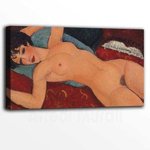 Quadro nudo sdraiato di Modigliani