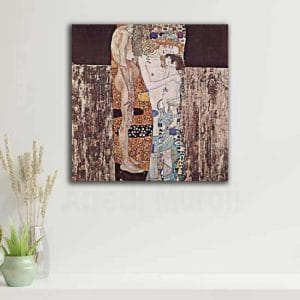 tela Le tre età della donna riproduzione