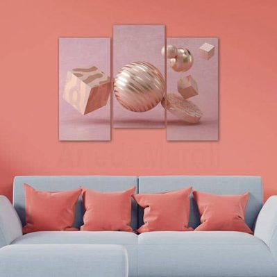 Quadri moderni 3d artistico, stampe su tela