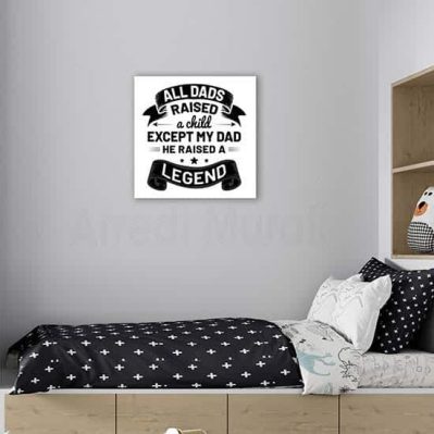 Quadro per cameretta con scritte bimbo