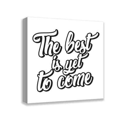 Quadretto con frase motivazionale