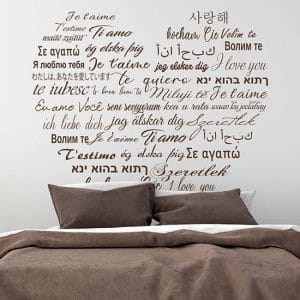 10 Adesivi "Ti Amo Guida Sicura" Per Specchietto Auto - 11x1,2 Cm, Vinilici, Impermeabili, 10 Colori