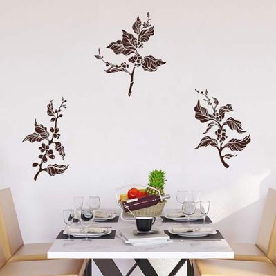 Adesivi murali albero del caffè