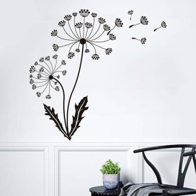 Stickers murali soffioni