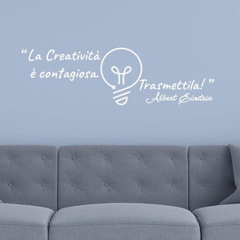 Adesivo Murale Vinile Fai Da Te 70x46cm Con Frase Ispirazionale Per Lavanderia: Oggi O Domani - Decorazione Parete Bagno