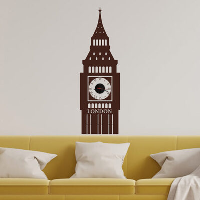 Orologio da parete Big Ben adesivo