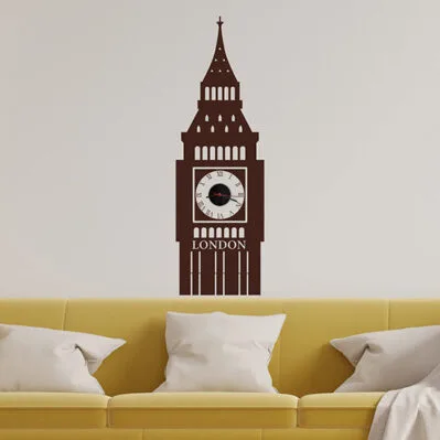 Orologio da parete decorativo silenzioso senza ticchettio, con margherite, fiori e farfalle, rotondo, in legno, per camera da letto, soggiorno, casa