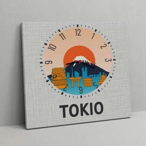Orologi da parete fusi orari Tokio