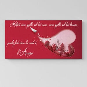 Quadri moderni con Cantico dei Cantici