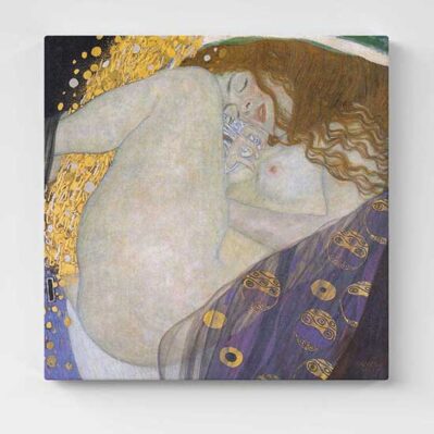 Danae quadro famoso di Klimt