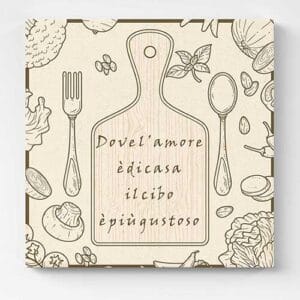 Quadri su tela per arredare la cucina quadro 1