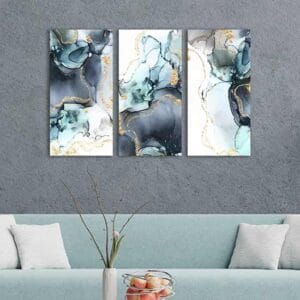 Quadri astratti per soggiorno su tela decorazioni da parete