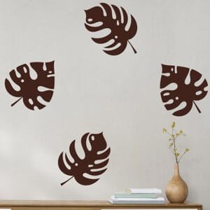 Adesivi murali foglie stickers da parete