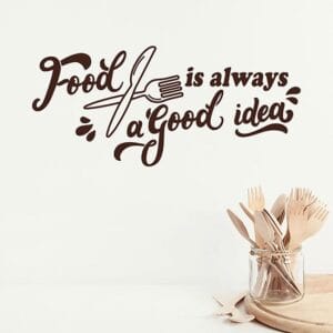 Adesivi da parete per cucina con scritte stickers murali