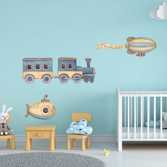 Adesivi Murali Personalizzati Per Cameretta – Nome Bambina Con Ballerina E Stelle, Wall Stickers Design Italia, Atossici - 5