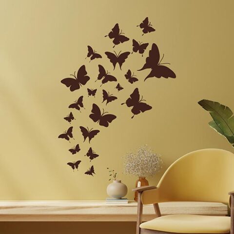 Adesivi murali farfalle wall stickers