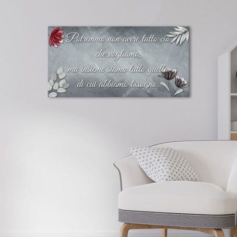 Stampa Su Tela Paesaggio Lungo 112x50 Cm - Quadro Moderno Pronto Da Appendere, Alta Risoluzione
