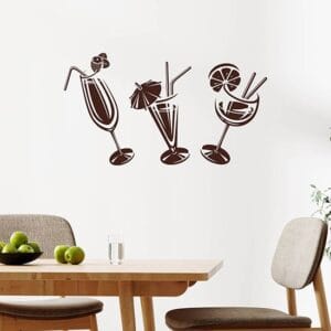 adesivi murali Cocktail bar wall stickers