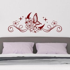 Adesivi da muro design camera da letto decorazioni da parete