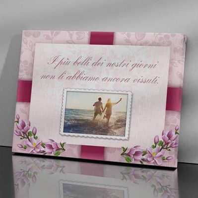 Quadro Personalizzato Con Tua Foto In Forex HD, 14,8x21cm, Ideale Regalo Originale Con Supporto A Muro Incluso