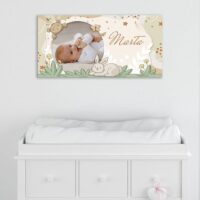 Portafoglio Personalizzato Per Battesimo Di Bambina