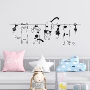 100 Adesivi Gatti Kawaii Giantree - Decorazioni Carine Impermeabili Per Laptop, Skateboard E Diari - Foto 3