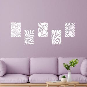 Decorazioni adesive artistiche da parete wall art