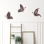 Farfalle Umbra da parete per arredare salotto o camera da letto