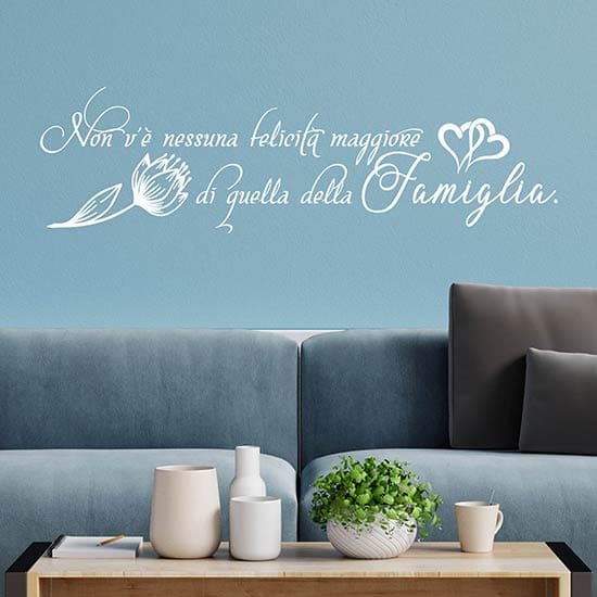 Quadro Da Parete Con Frase Sulla Famiglia In Stile Shabby Chic - Foto 4