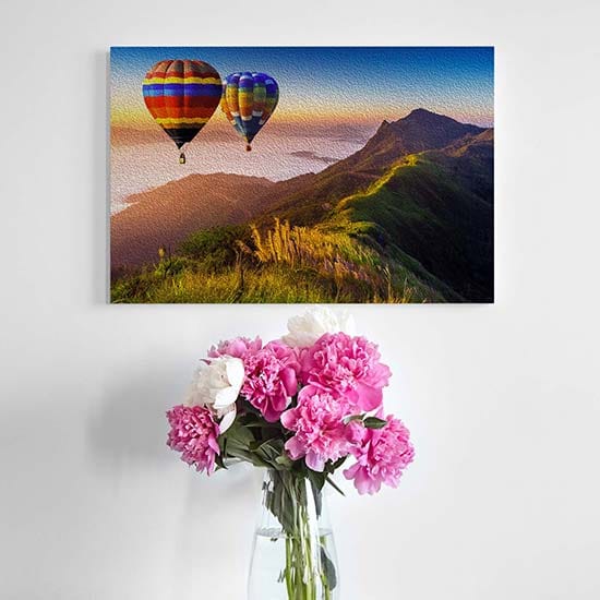 Decorazione Murale 140x70 Cm – Stampa Su Tela, Pronto Da Appendere Astrazione 94928447