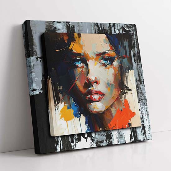 Quadri astratti 3D stampe su tela