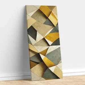 Bestpricepictures Quadro Su Tela Astratto 5532-SCT, 160x80 Cm, Stampa D'Arte Su Tela, Telaio In Legno, Pronto Da Appendere