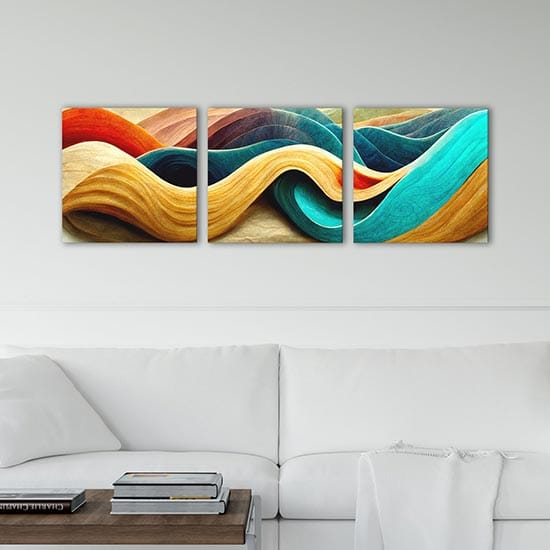 Tele Moderne Con Stampe Astratte, Decorazioni Da Parete Esclusive
