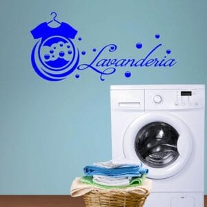 Adesivi da parete lavanderia per decorare wall stickers