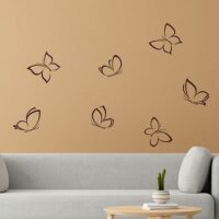 Adesivo da parete FARFALLE TRA DECORI - Interni & Decori | Adesivi