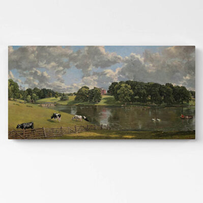 Quadro Wivenhoe Park di John Constable