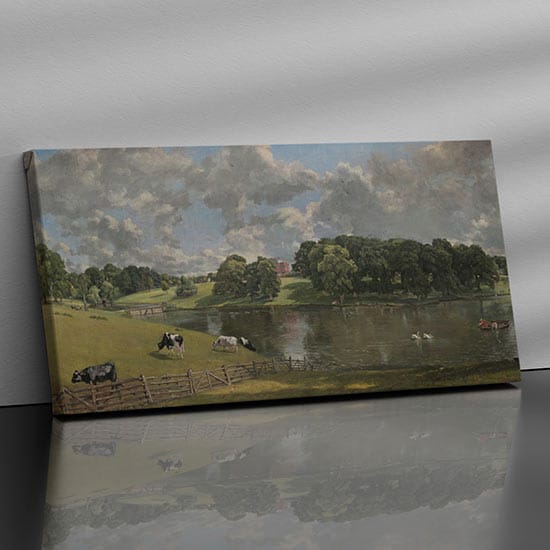 Quadro Wivenhoe Park di John Constable su tela