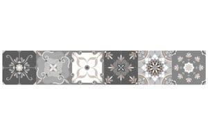 Bordo adesivo da parete mosaico decorativo moderno