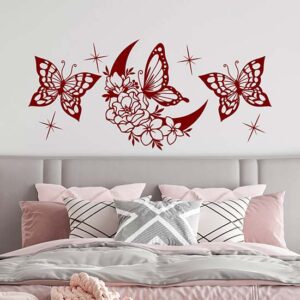Farfalle adesive per la parete del letto stickers