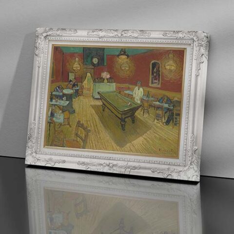 Quadro di van Gogh Il caffè di notte su tela