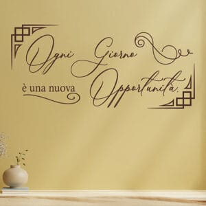 adesivi murali frasi motivazionali per pareti decor