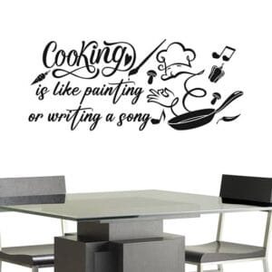 Scritte cucina adesive murali stickers