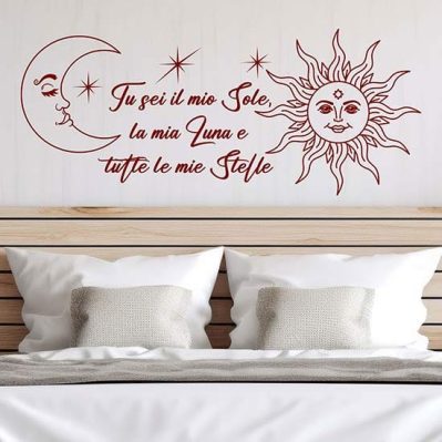 Adesivo Murale In Arabo 'Allah Bismillah' – Nero, Dimensioni 120x27 Cm, Pellicola PVC Opaca, Made In Germany