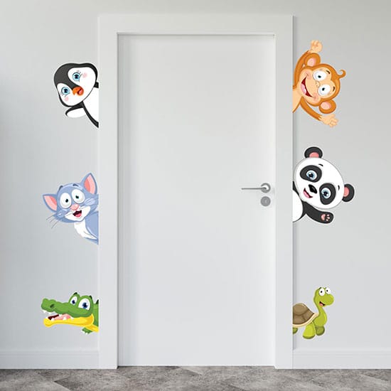 Set 120 Adesivi Animali Kawaii – Gufi E Coniglietti, Vinile Impermeabile, Per Laptop, Bottiglie, Skateboard, Regalo Bambini