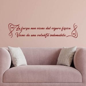 Adesivi personalizzati per pareti con frasi stickers murali