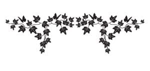 Edera decorativa adesiva da muro da 120 cm