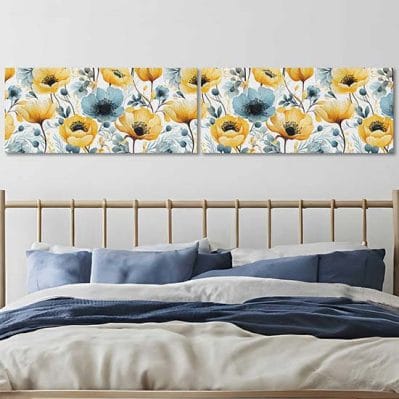 Quadri per camera da letto moderni