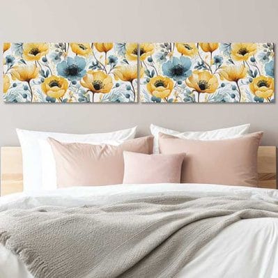 Quadri per camera da letto moderni su tela