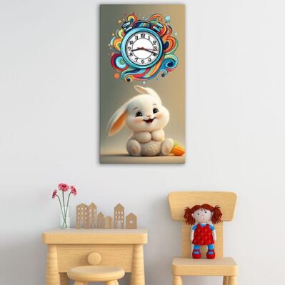 Carta Da Parete Misura-Altezza Per Bambini - Grafico Crescita Su Tela, Unisex, Per Cameretta - Divertente E Decorativo