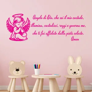 10 Fogli Adesivi Trasparenti Angelo Custode – 10x30 Cm Ciascuno – Illustrazioni Riflettenti, Autoadesivi – Per Decorazione Fai Da Te Su Superfici Lisce (vetro, Plastica, Metallo)